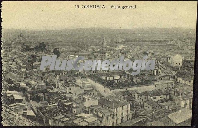 Vista general, orihuela (alicante)