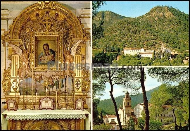 La virgen de la divina gracia, patrona de los misioneros franciscanos en el monasterio de santo espíritu del monte (valencia)