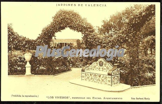 Jardines de valencia. 