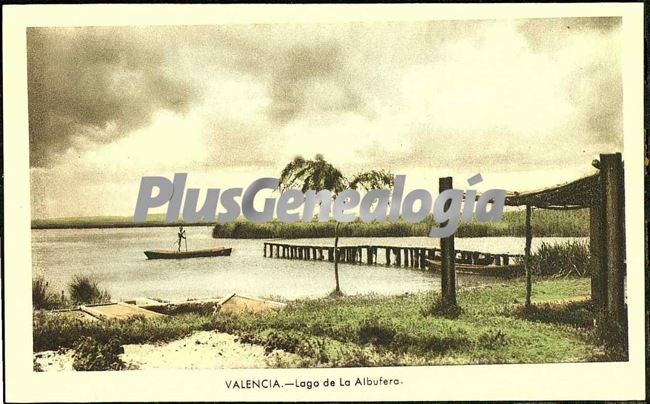 Lago de la albufera de valencia