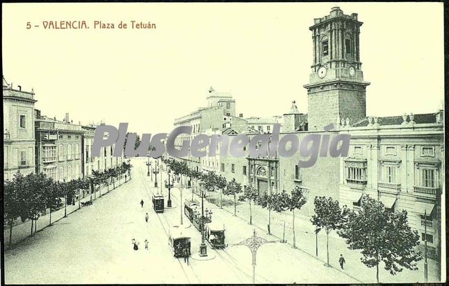 Plaza de tetuán de valencia