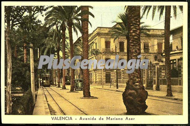 Avenida de mariano aser de valencia