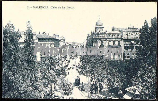 Calle de barcas de valencia