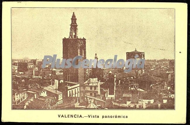 Vista panorámica de valencia