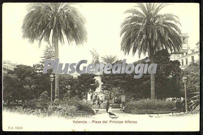 Plaza del príncipe alfonso de valencia