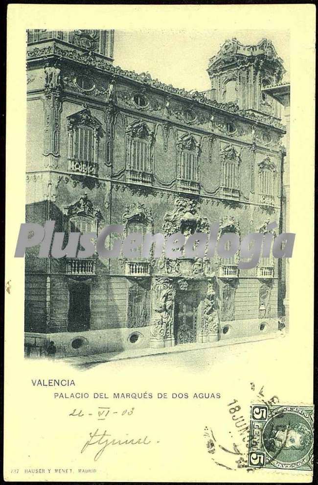 Palacio del marqués de dos aguas de valencia