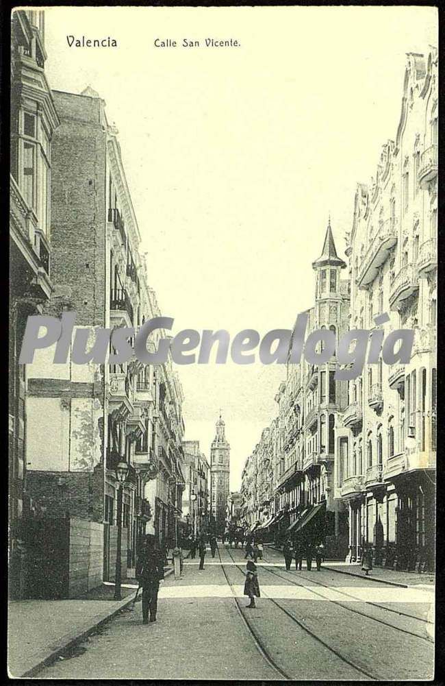 Calle de san vicente de valencia