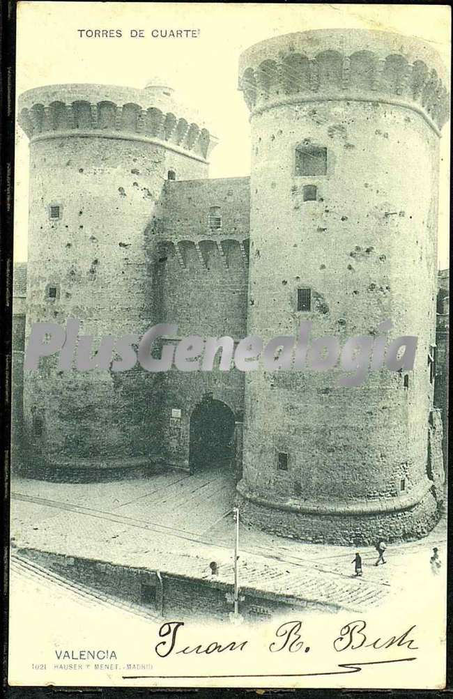 Torres de cuarte de valencia