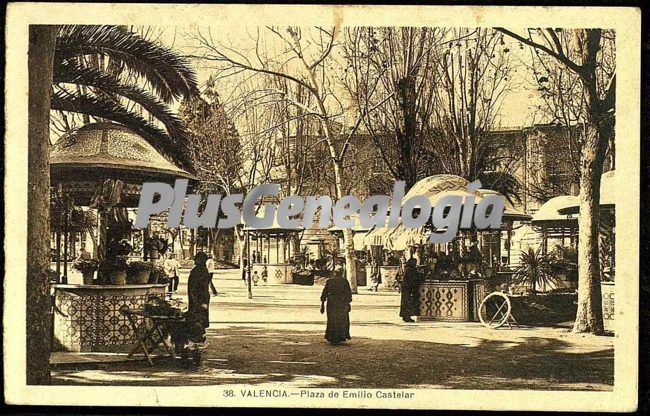 Plaza de emilio castelar de valencia