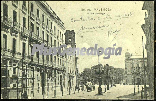 Plaza de santo domingo de valencia