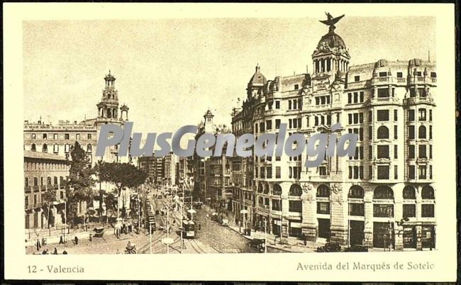 Avenida del marqués de sotelo de valencia