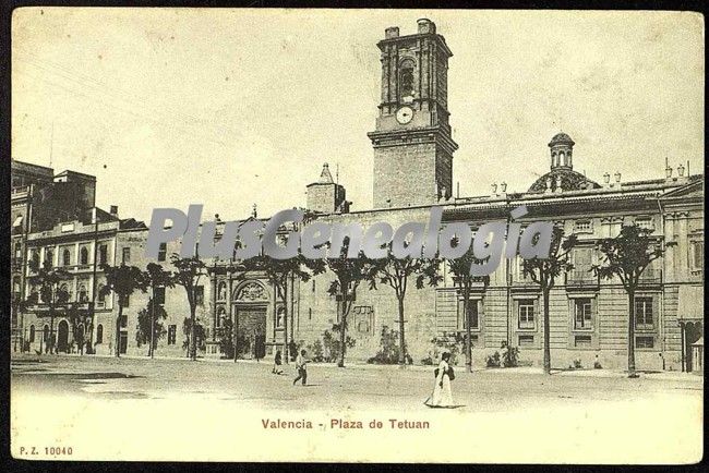 Plaza de tetuán de valencia