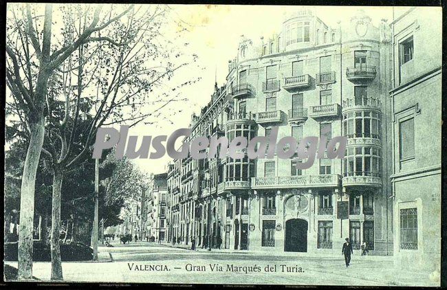 Gran vía del marqués del turia de valencia