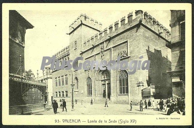 Lonja de la seda (siglo xv) de valencia