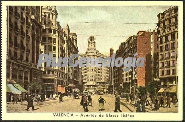 Avenida de blasco ibáñez de valencia