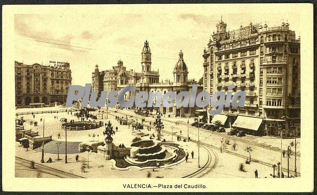 Plaza del caudillo de valencia