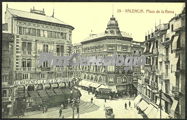 Plaza de la reina de valencia