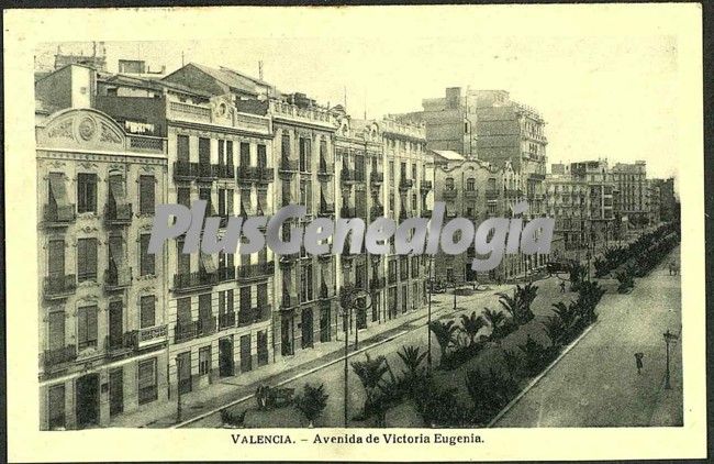 Avenida de victoria eugenia de valencia