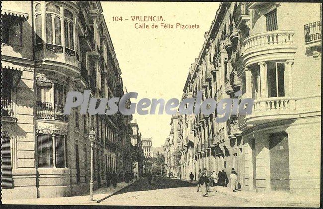 Calle de félix pizcueta de valencia