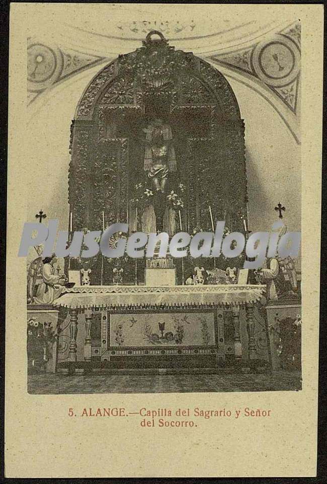 Capilla del sagarado y señor del socorro, alange (badajoz)