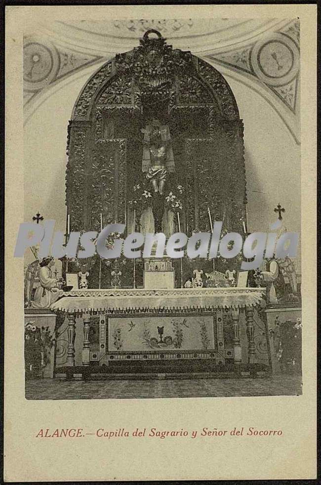 Capilla del sagarado y señor del socorro, alange (badajoz)