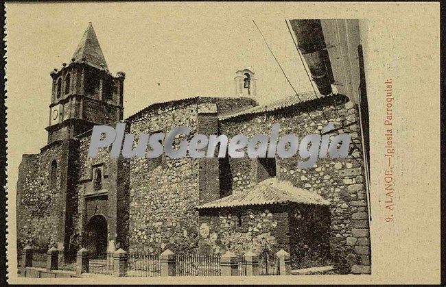 Iglesia parroquial, alange (badajoz)