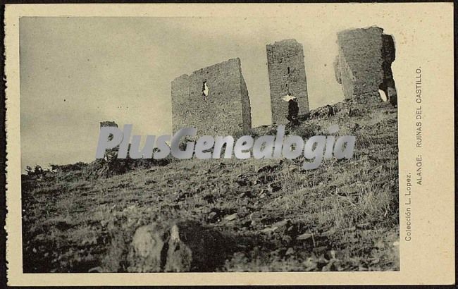Ruinas del castillo, alange (badajoz)