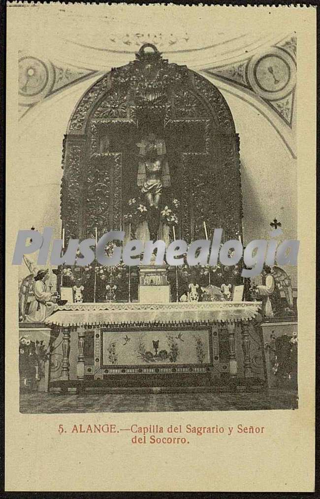 Capilla del sagarado y señor del socorro, alange (badajoz)