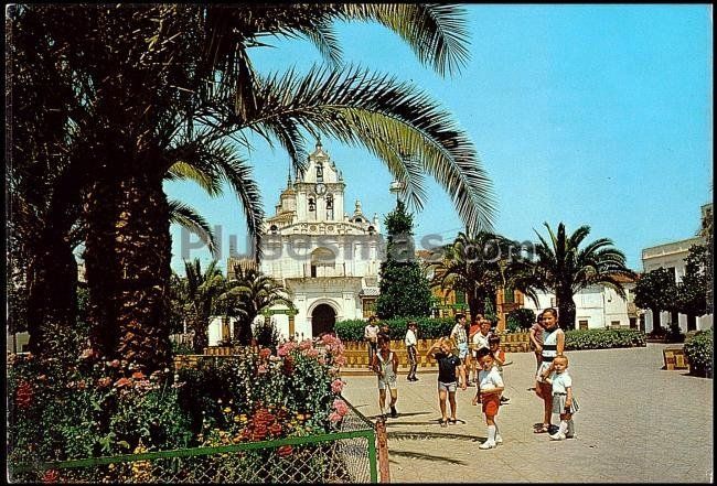 Plaza del Cristo en Azuaga (Badajoz)