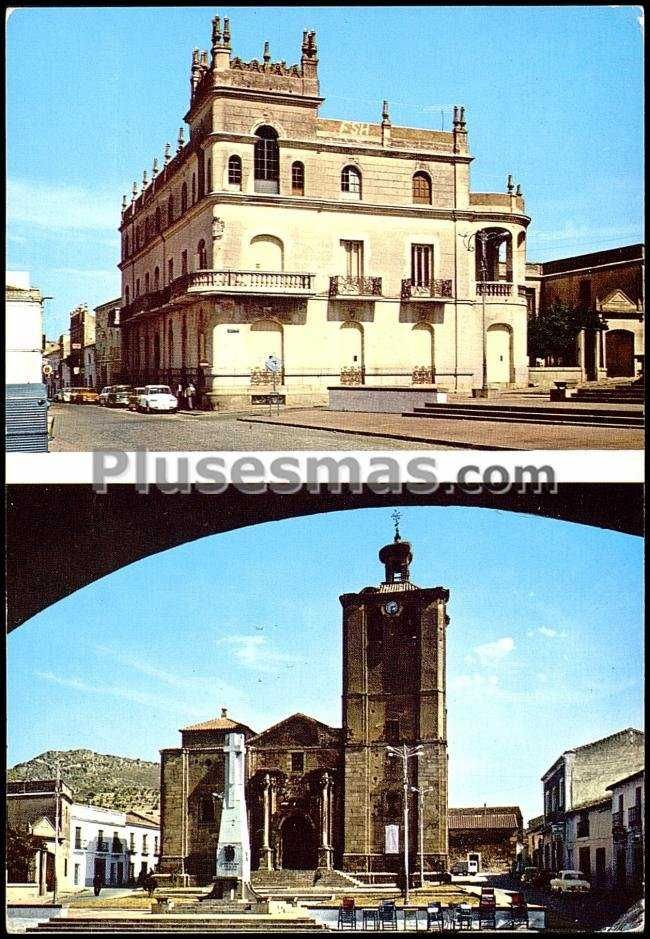 Casino e iglesia de castuera (badajoz)