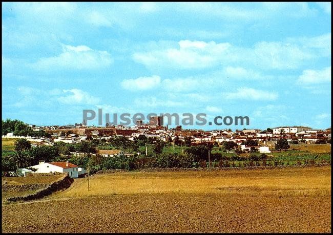 Vista parcial de olivenza (badajoz)