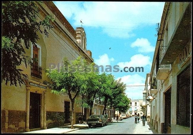 Calle caridad de olivenza (badajoz)