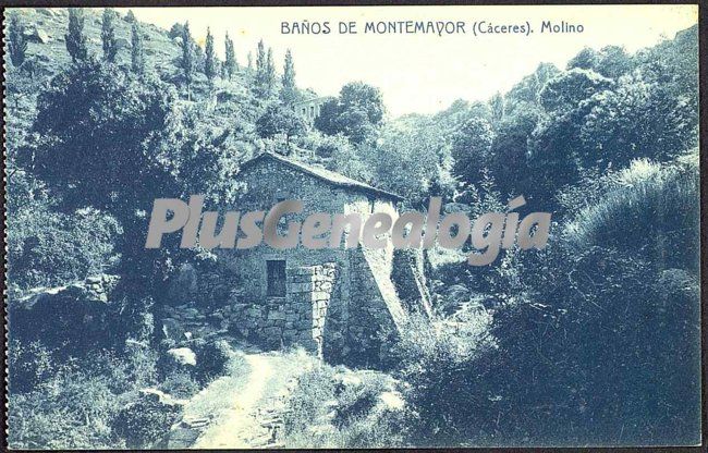 Molino, baños de montemayor (cáceres)