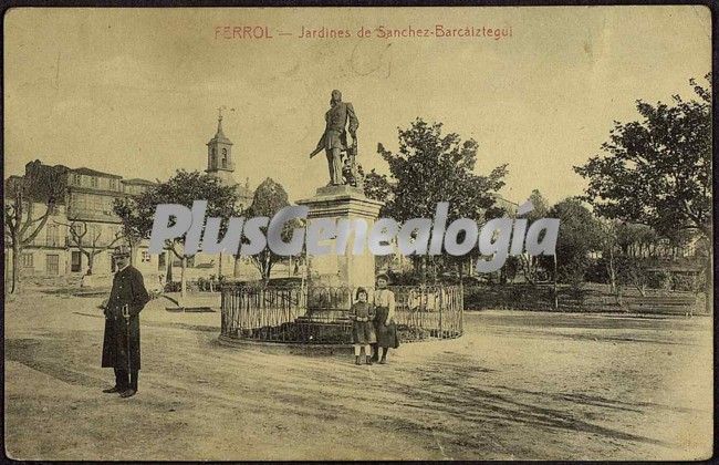 Jardines de sanchez barcaztegui, el ferrol (la coruña)