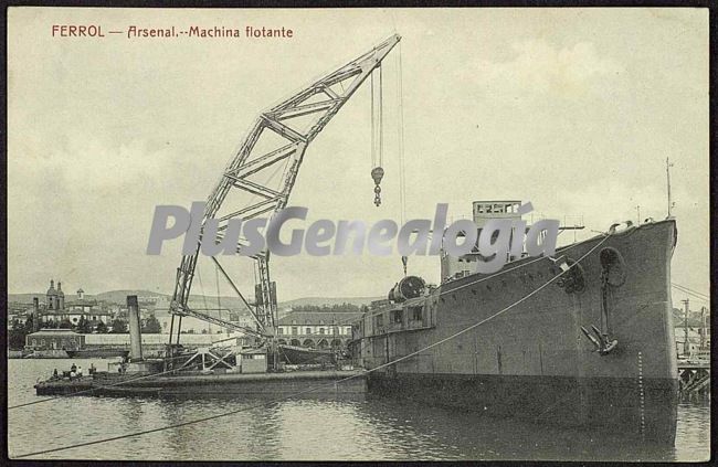 Arsenal, machina flotante, el ferrol (la coruña)