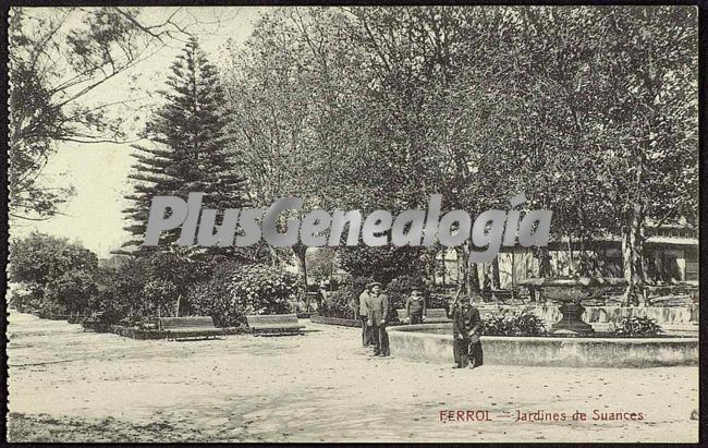 Jardines de sanchez barcaztegui, el ferrol (la coruña)