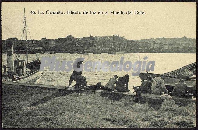 Muelle del este de la coruña