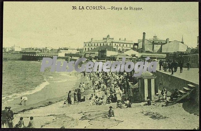 Playa de riazor de la coruña