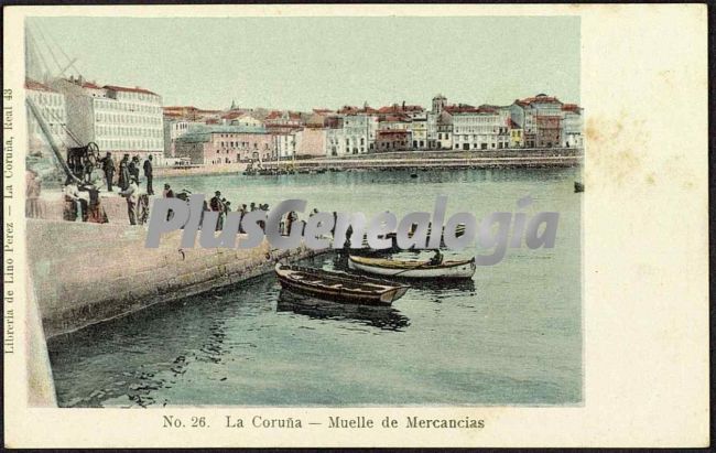 Muelle de mercancías en la coruña