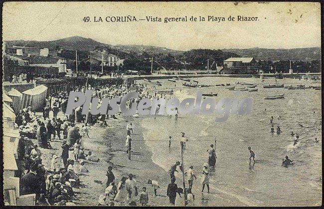 Playa de riazor en la coruña