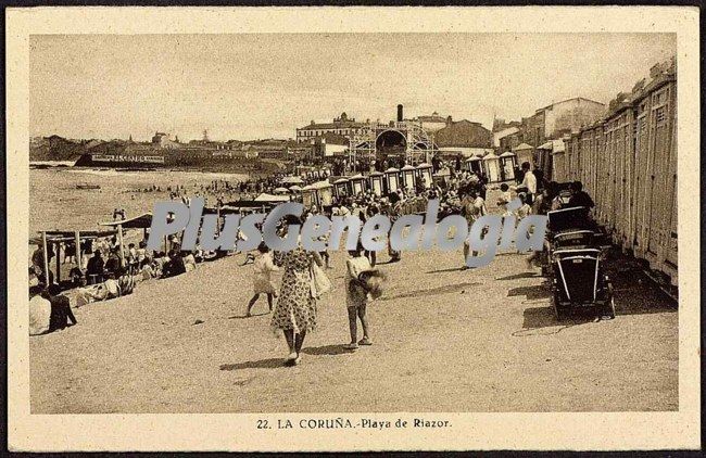 La playa de riazor