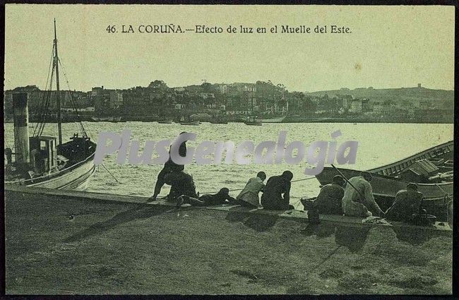 Muelle del este de la coruña