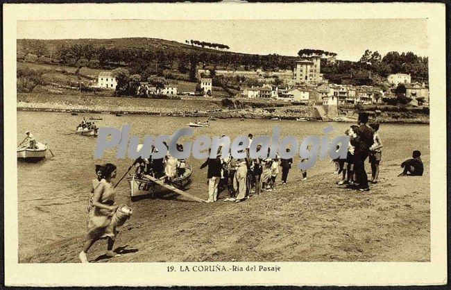 Ría del pasaje. la coruña