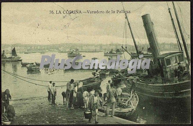 Varadero de la pallosa en la coruña