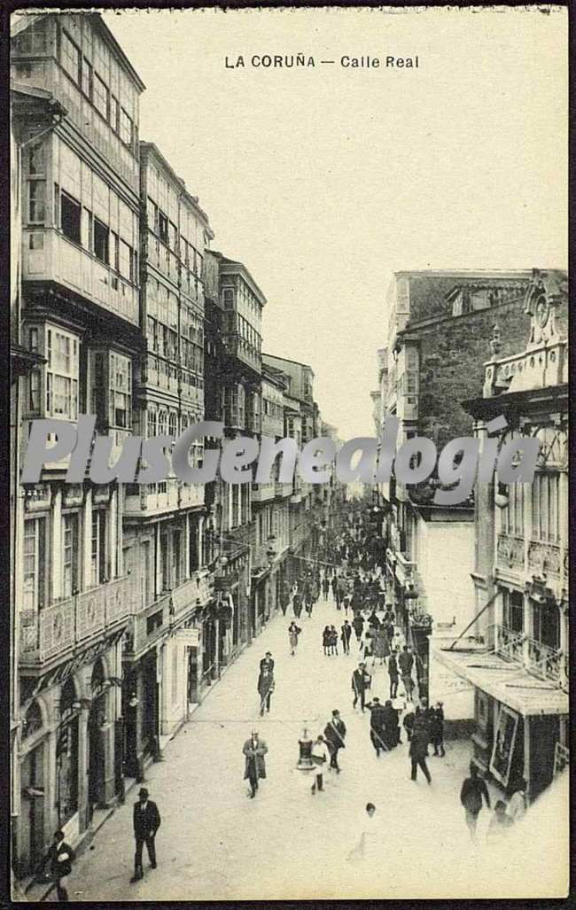 Calle real de la coruña