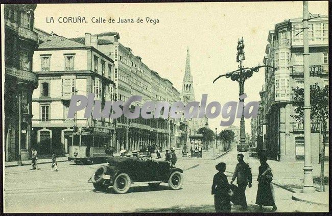 Calle juana de vega de la coruña