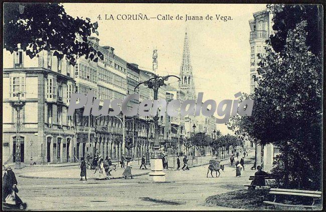 Calle juana de vega en la coruña