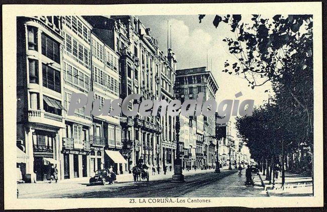 Avenida de los cantones de la coruña