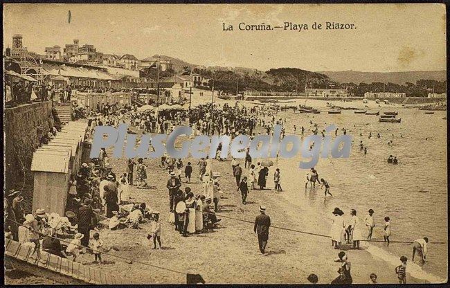 Playa de riazor de la coruña