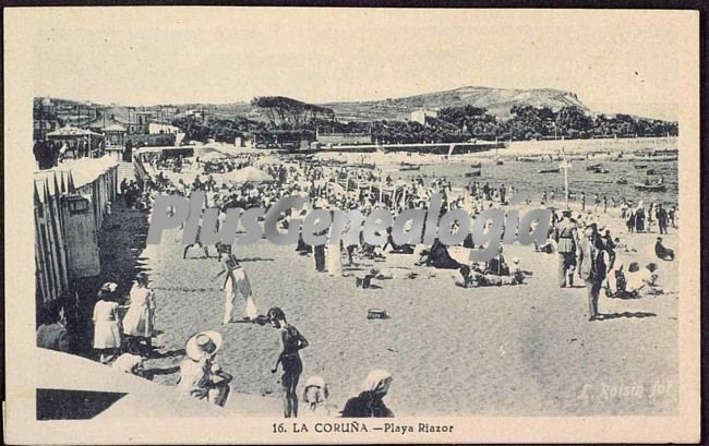 Playa riazor de la coruña